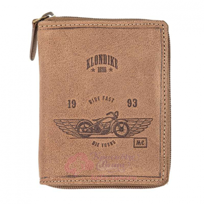 Бумажник на молнии «Wayne Bike» KLONDIKE 1896 \ KD1022-021
