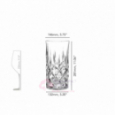 Ваза Nachtmann Noblesse Hurricane Lamp, хрустальное стекло, высота 14,6 см \ 106383