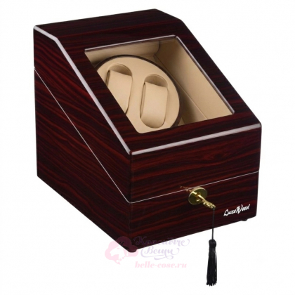 Модуль LuxeWood для подзавода 2-х и хранения 3-х часов венге \ LW024-5W-5